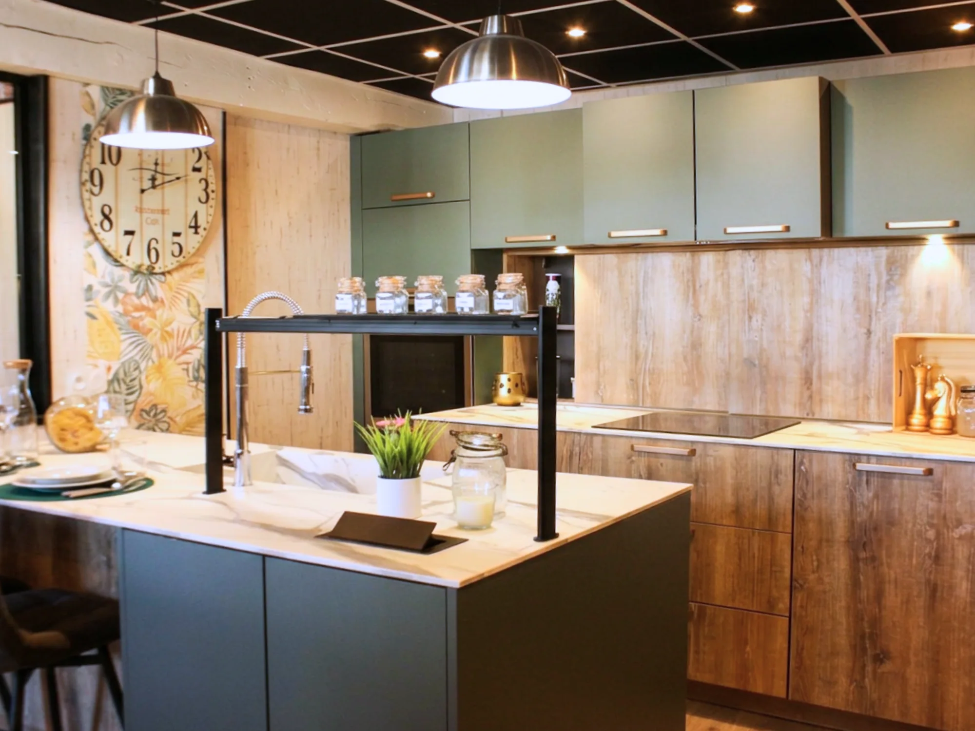 implantation de cuisine